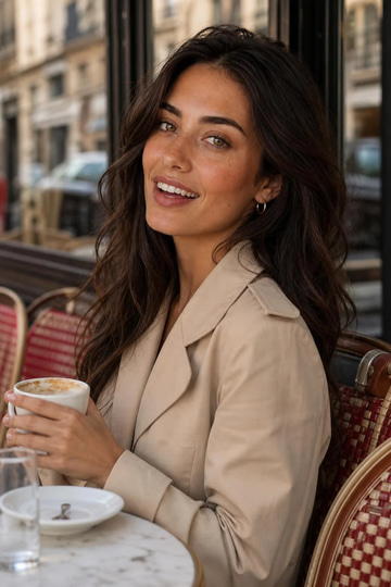 Influencer Studio sample: Illustration · Post: Sienna cafe