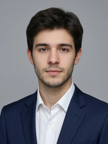 Studio Headshot Maker example output