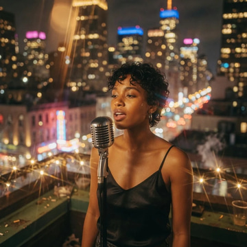 Create AI singer sample: [Verse] Walking down these empty streets at midnight