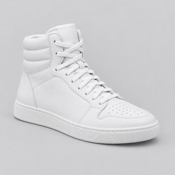Rodin 2.5 Fast — From Image sample: A white leather high-top sneaker