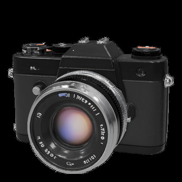 Tripo H3.1 sample: A vintage film camera