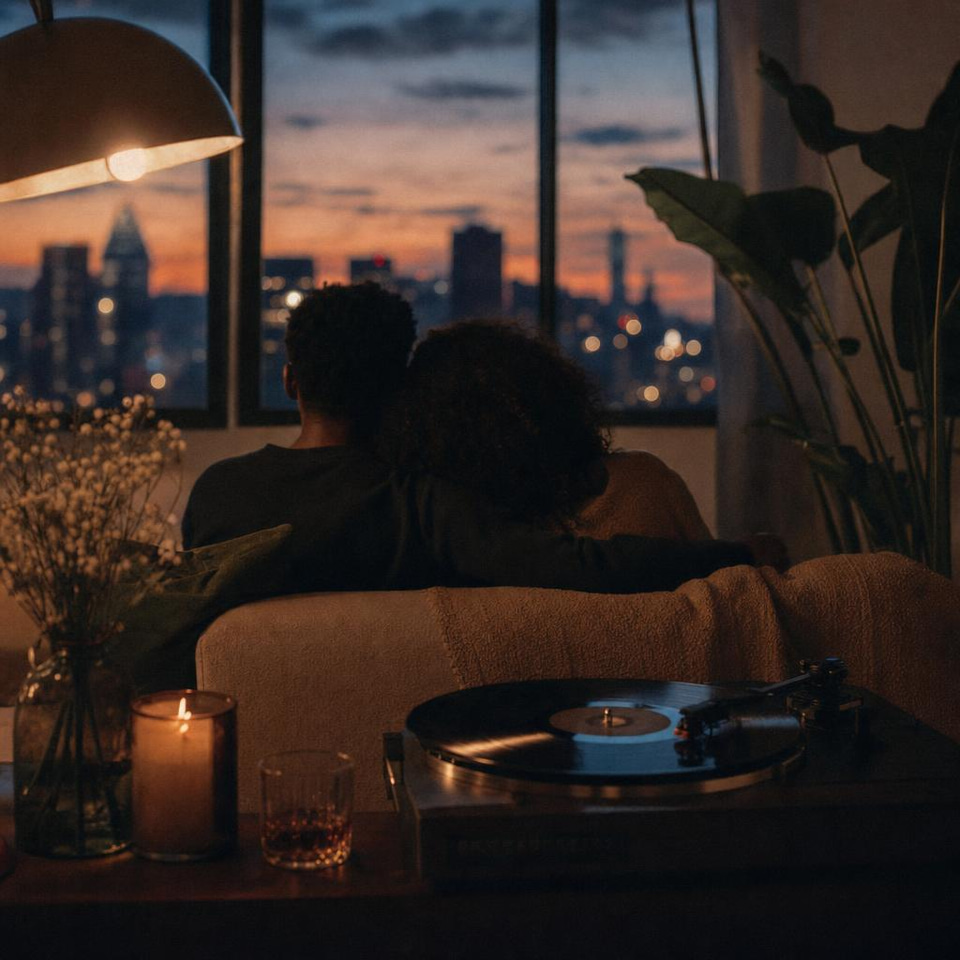 Slow Evenings, a r&b and soul playlist in English