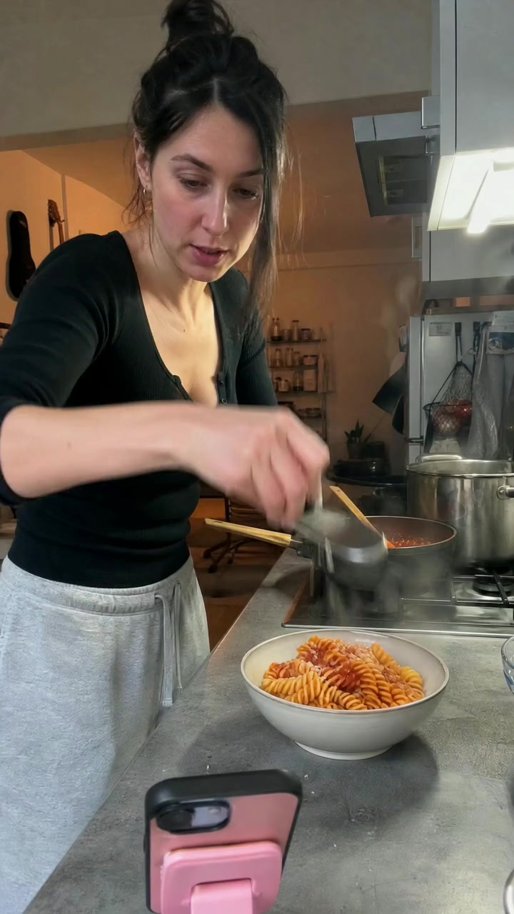 Dinner, plated for the feed