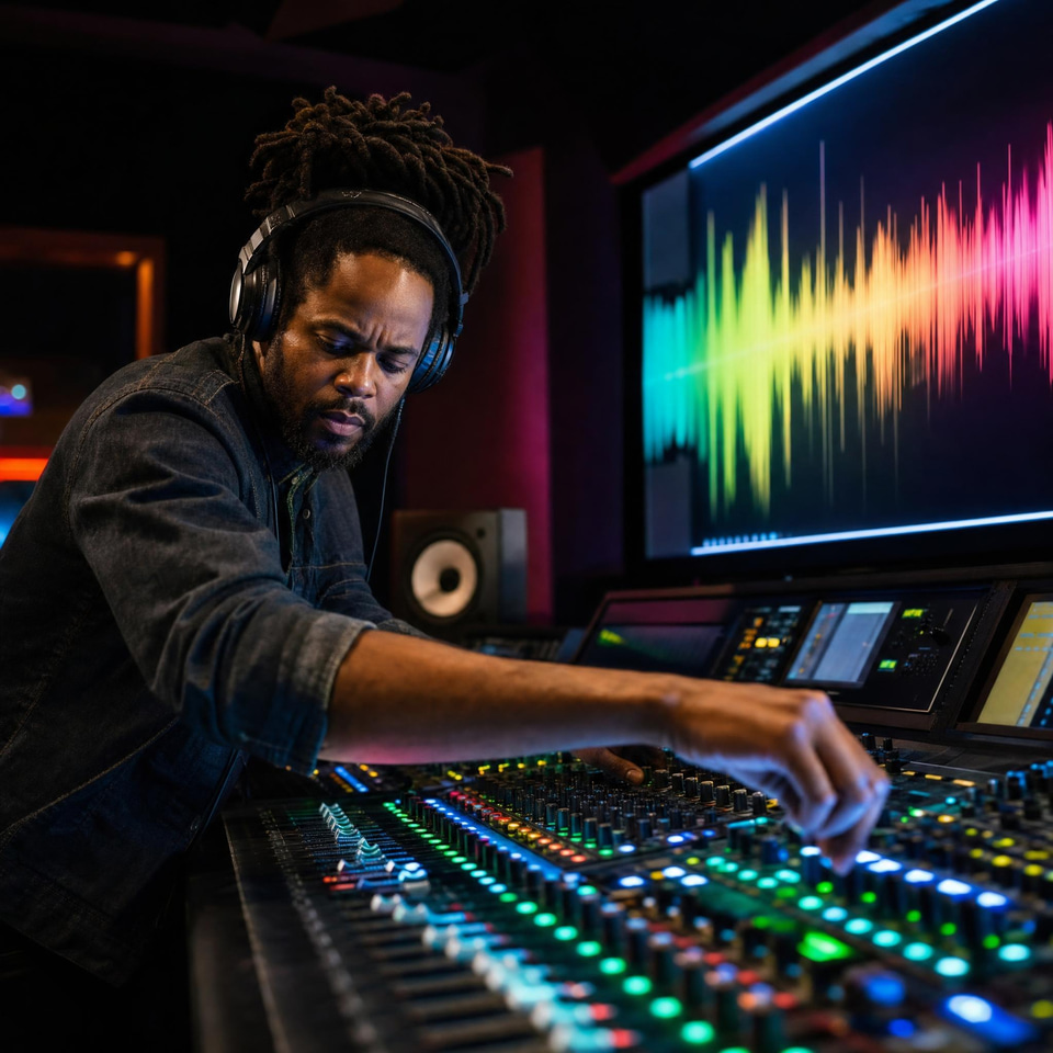 A voice designed from scratch
